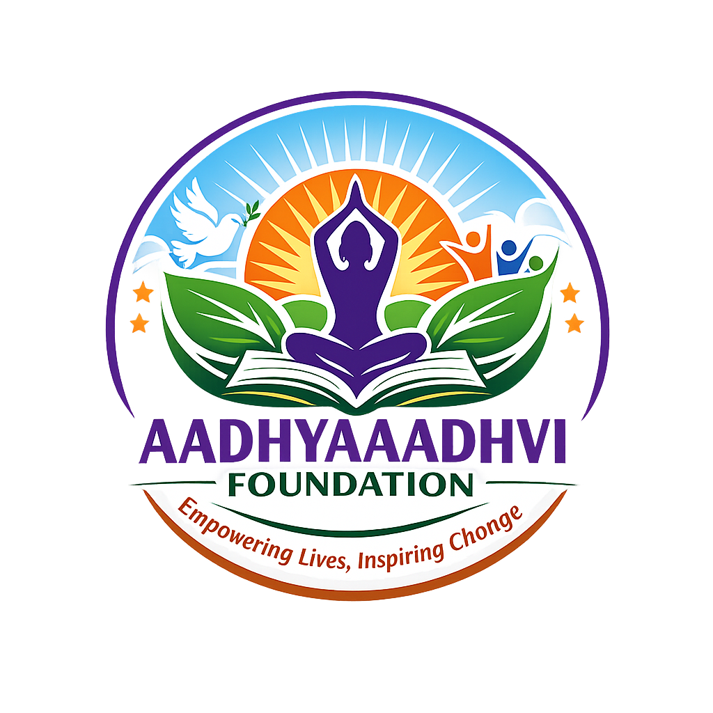 AADHYAAADHVI FOUNDATION Logo